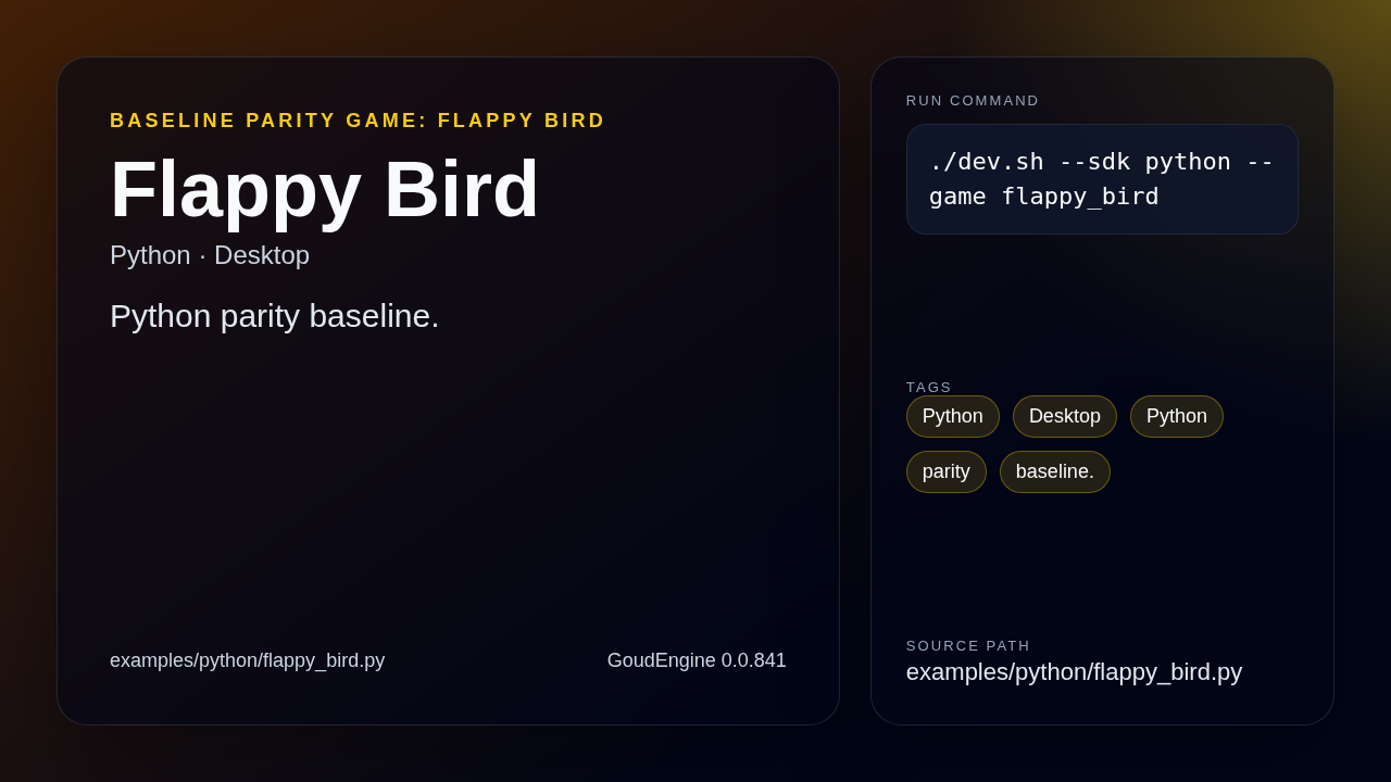 Flappy Bird Python desktop preview